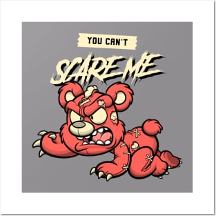 you can't scare me 2 Posters and Art